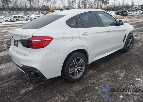 2017 BMW X6 xDrive50I z USA, uszkodzony, nr VIN 5UXKU6C30H0W38734